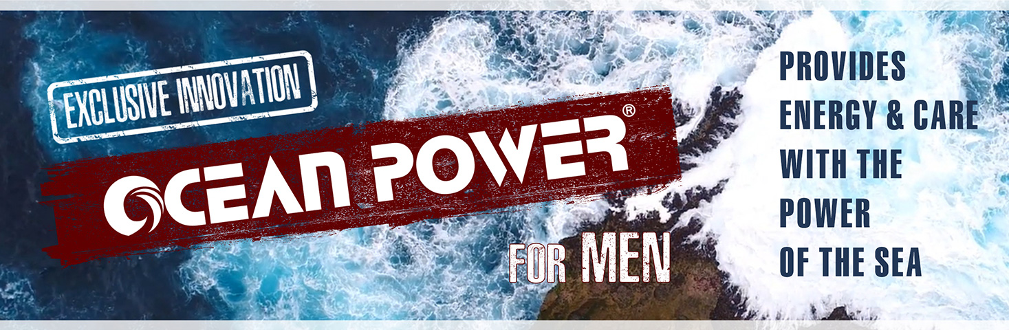 Ocen Power for Men. Die Pflegeserie für den Mann
