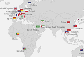 Partner für Kosmetik weltweit