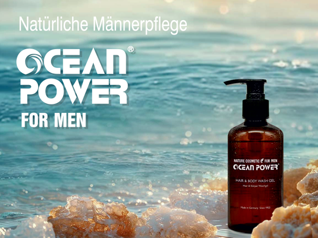 Ocean Power for Men natürliche Männerpflege mit aktivem Sauerstoff