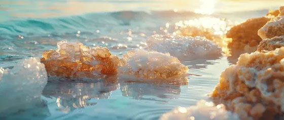 Totes Meer Salz: Natürliche Reinigung und Pflege für Haut und Haare