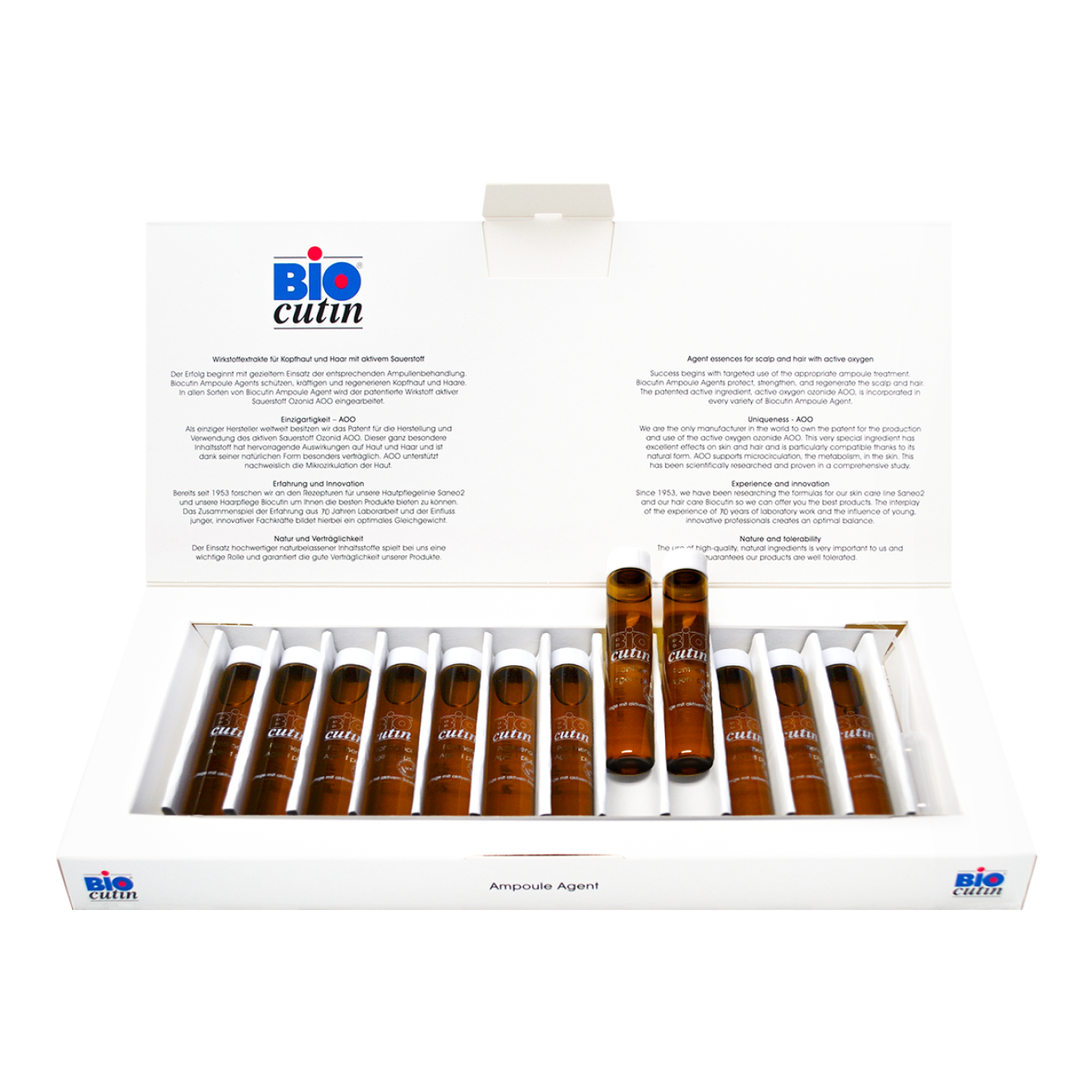 Biocutin® Panthenol Agent plus stärkt die Haarwurzeln