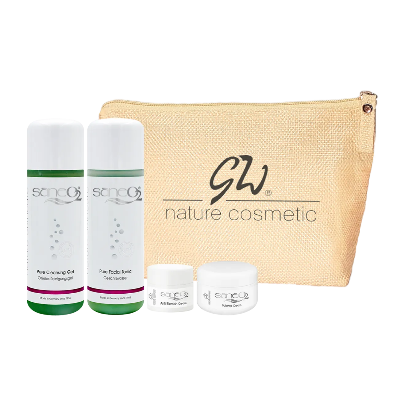 SaneO2® Starter Set für fettige Haut