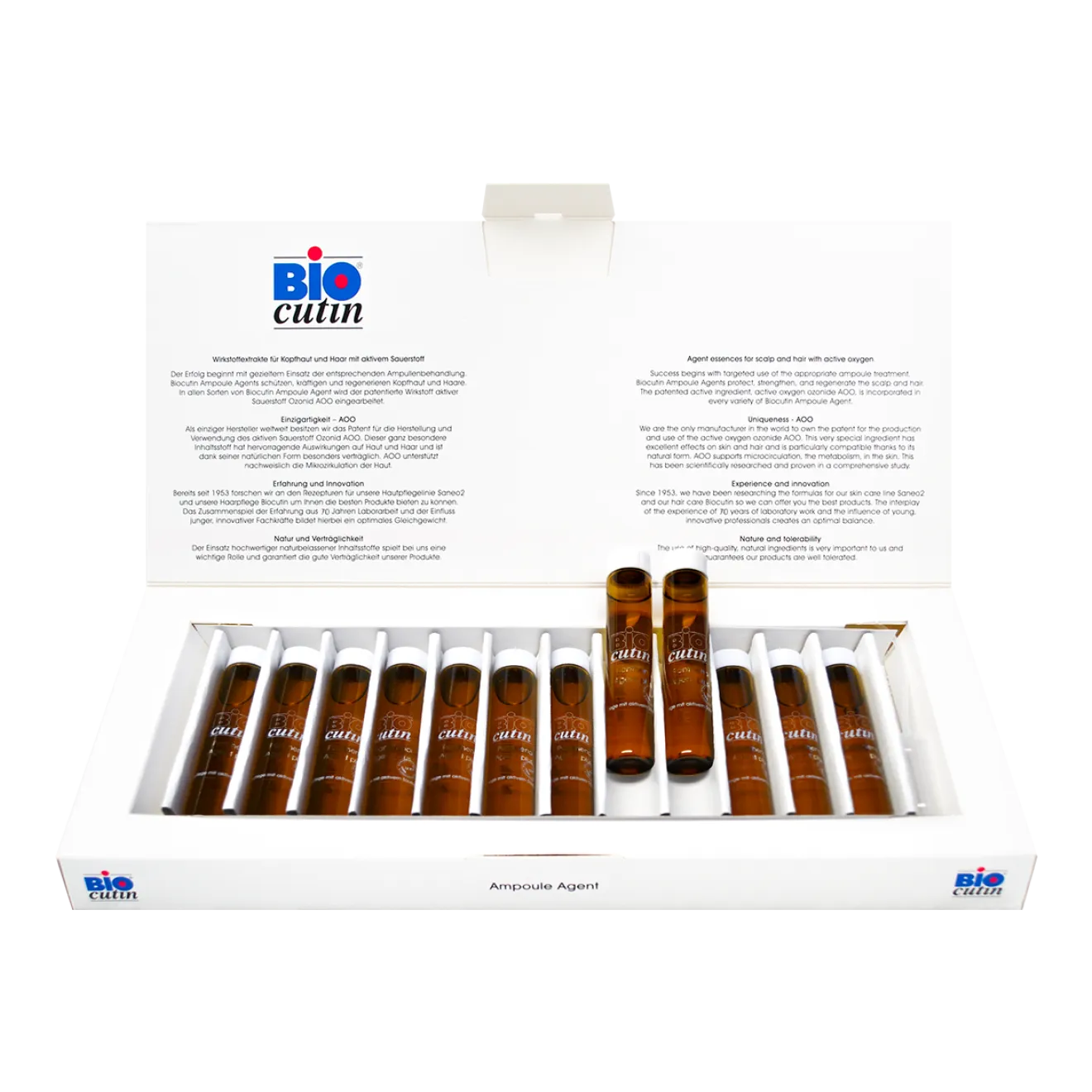 Biocutin® Panthenol Agent plus stärkt die Haarwurzeln