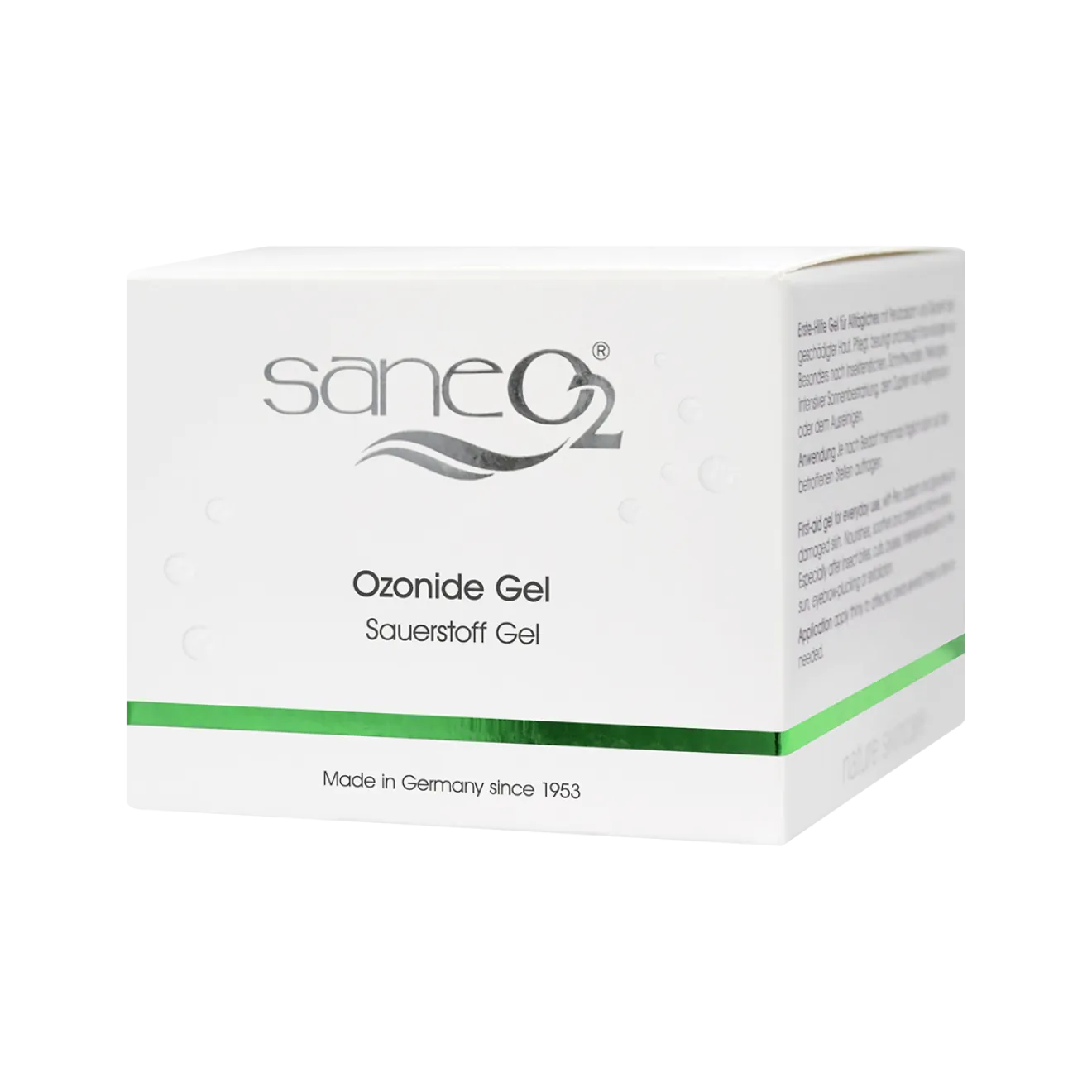 SaneO2® Ozonide Gel - wundheilungsförderndes Gel
