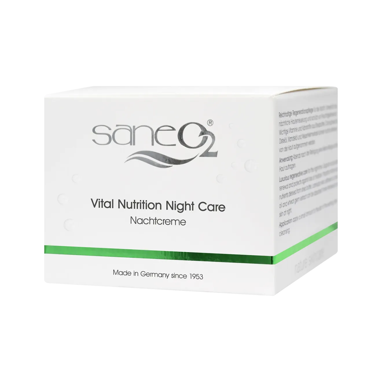 Saneo2, Night Care, Nachtcreme