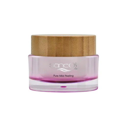 SaneO2 Aktiv-Sauerstoff Enzympeeling mit Kieselsäure, Jojobabeads und Papain