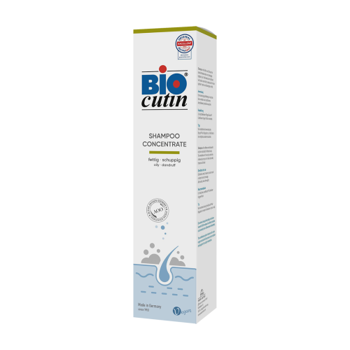 Biocutin shampoo for oily and flaky hair