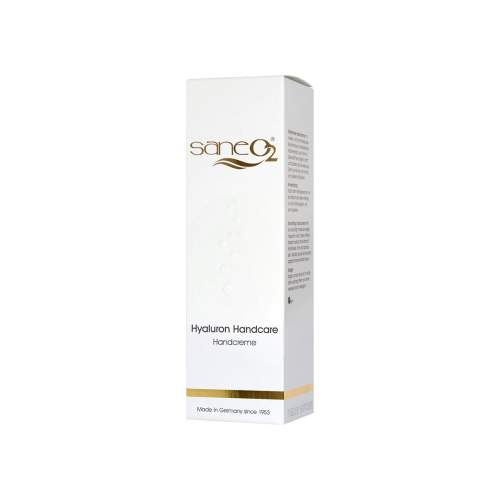 SaneO2® Hyaluron Handcare hand cream for immediate and long-lasting moisture