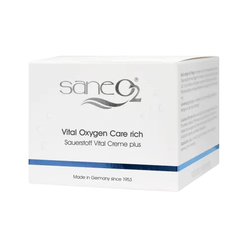 SaneO2® Vital Oxygen Care Feuchtigkeitspflege mit wertvollen Inhaltsstoffen