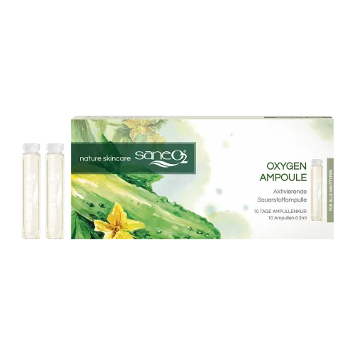 Saneo2 Oxygen Ampoule strafft und glättet die Haut