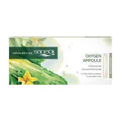 Saneo2 Oxygen Ampoule strafft und glättet die Haut