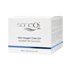 SaneO2® Vital Oxygen Care Feuchtigkeitspflege mit wertvollen Inhaltsstoffen