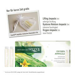 Saneo2 Oxygen Ampoule strafft und glättet die Haut