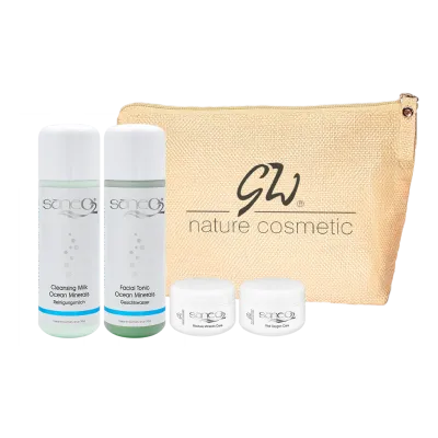 SaneO2® Reise & Starter Set für trockene Haut